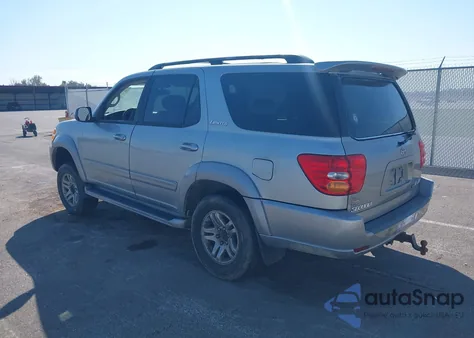 2004 Toyota Sequoia Limited V8 из США, поврежденный, VIN 5TDBT48A84S224253